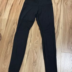 Lulu lemon black leggings full length